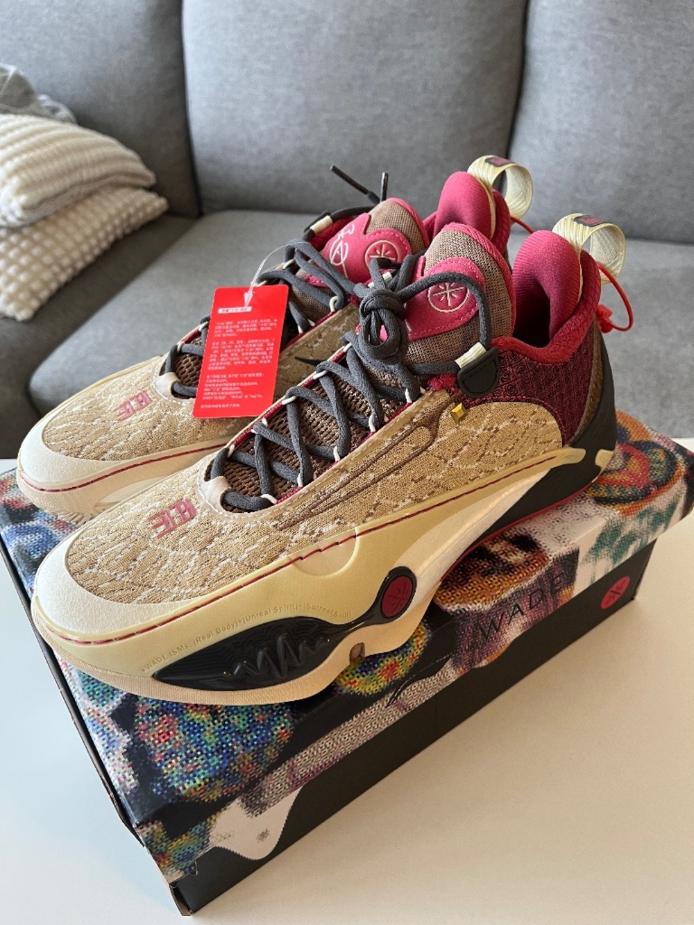 Li-Ning Way of Wade All City 14 Basketball Shoes, Men’s size 9.5